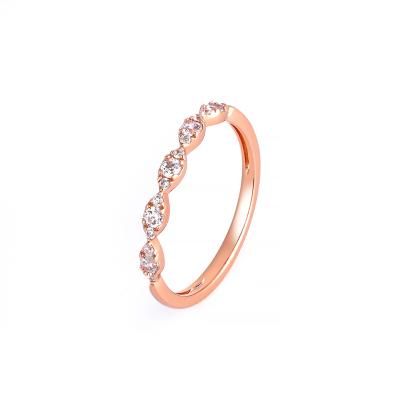 China CLASSIC Style Ring Women Zircon Simple Atmosphere Jewelry Huiyue Manufacturer Wholesale Charms For Trustworthy Jewelry Making for sale