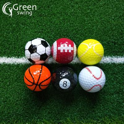 China Rubber + Surlyn Personalized Promotion Gift Wholesale Custom Sports Golf Ball Set Golf Balls for sale