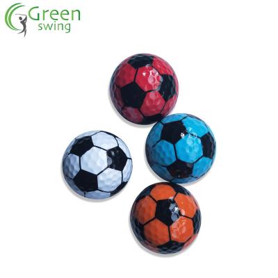 China Rubber + Surlyn Customized Sports Soccer Golf Ball for sale