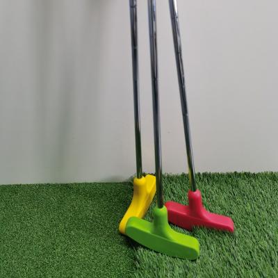 China china manufacture golf golf putter hot steel rubber mini putter mini golf sale double side putter for kids and child for sale