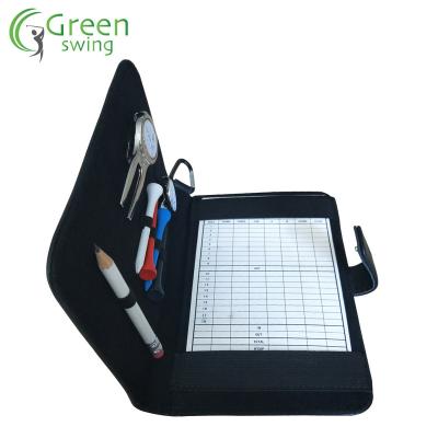 China PU Golf Scorecard Tool Bag Set for sale