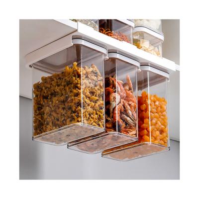 China Viable Transparent Sealed Dry Box Kitchen Snack Fruit Storage Boxes Grain Storage Kitchen Storage Box for sale