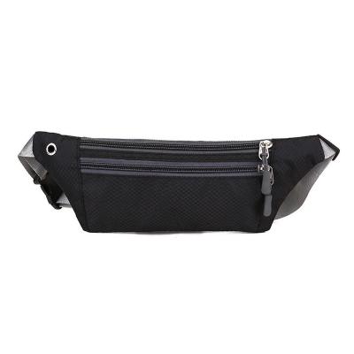 China Water Proof Running Waist Bag Travel Pocket Sling Trunk Shoulder Bag Phone Holder Belt with Separate Pockets, Adjustable Band Bag for sale