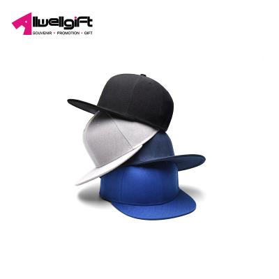 China JOINT Hip-Hop Hat Unisex Solid Color Hats Baseball Cap Snapback Flat-Brimted Outdoor Hat for sale