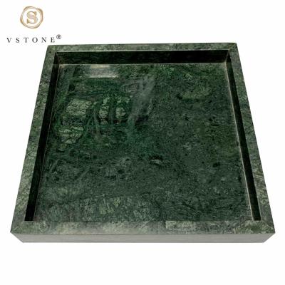 China Home.Restaurant.Bar.Hotel.Wedding Customized Home Decoration Bathroom Marble Shower Tray White Food Marble Serving Tray Cosmetic Tray for sale