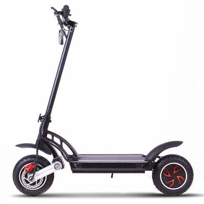 China Factory 10 Inch 48V Fast E Scooter Unisex Foldable Off Road Scooters 2400W Dual Motors for sale