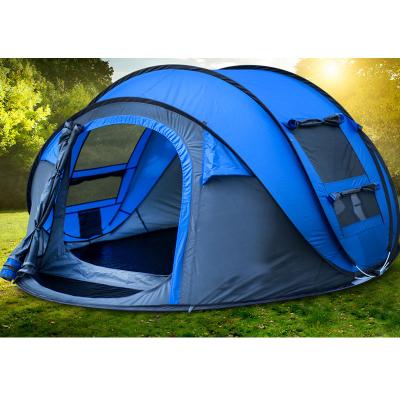 China Extended type automatic tent, camping tent for 3-4 people, instant tent setup in 10 seconds for sale