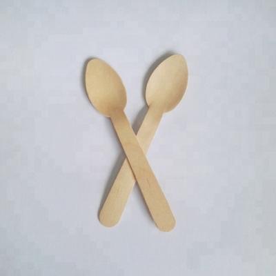 China Stocked flatware disposable wooden cutlery for sale