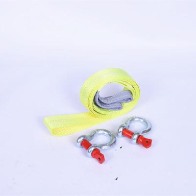 China Auto Outstanding Quality In-Use Durable Cargo Rescue Truck Elastic Ratchet Whip Strap for sale