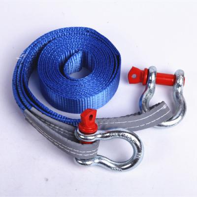 China Factory Wholesale Custom Strap Cargo Binding Strap Lashing Towing Ratchet Tether Belt for sale