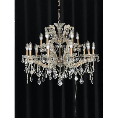 China Modern Modern home decoration living room maria theresa crystal chandeliers hanging crystal glass chandelier lighting fixtures for sale for sale