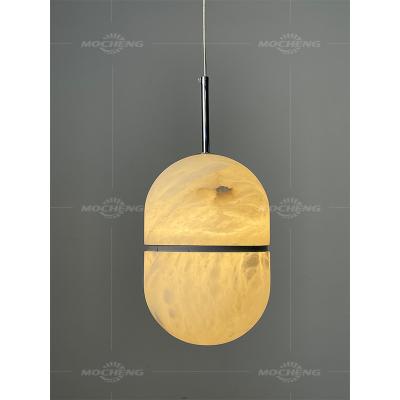 China Modern Modern Custom Decoration Pendant Lamp Living Room Minimalist Design Hanging Light Marble Pendant Light for sale