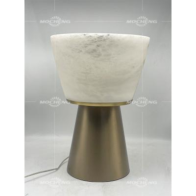 China Modern Top Selling marble Led Table Lamp Bedside Lamp for Living Room Bedroom Home & Hotels for sale