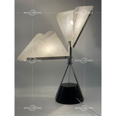 China Modern Customized Indoor Modern Decorative hotel marble bedside light living room creative desk lamp for sale