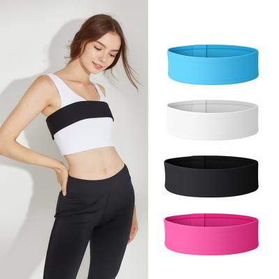 China Breathable Sports Bra No-Bounce Breast Support Band High Impact Adjustable Extra Strap for sale