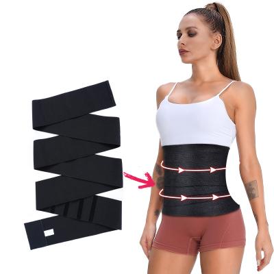 China Breathable Latex Body Shaper Shapewear Waist Wrap Trimmers Cincher Slimming Belts Belly Trimmer Waist Trainer for sale