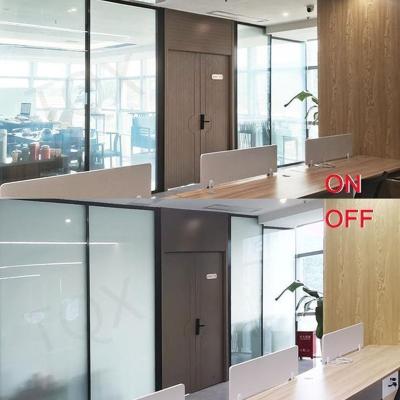 China Thickness Modern Wholesale Clear Office Security Factory Price Electric Privacy Tempered Glass for sale