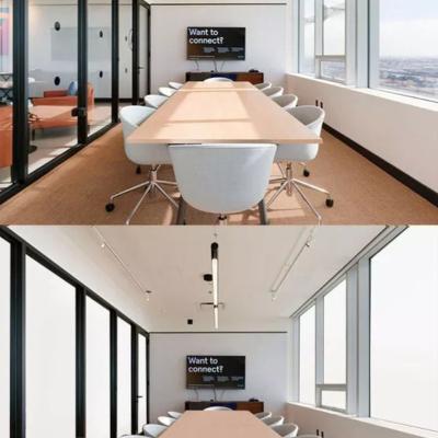 China Intelligence Modern Customizable Color Dimming Smart Glass Panel For Office Partition for sale