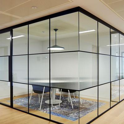 China High Quality Durable Standard Size Full Size Executive Desk Internal Partition Glass for sale