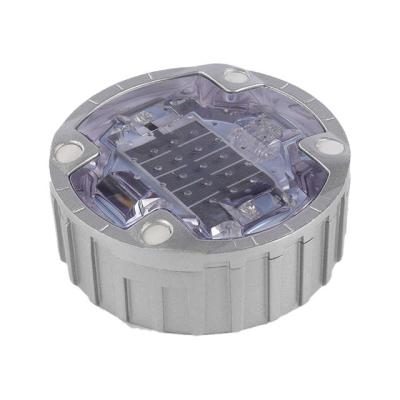 China 120 mm Diameter Aluminium Solar Road Stud IP68 Bescherming voor donkere weg Te koop