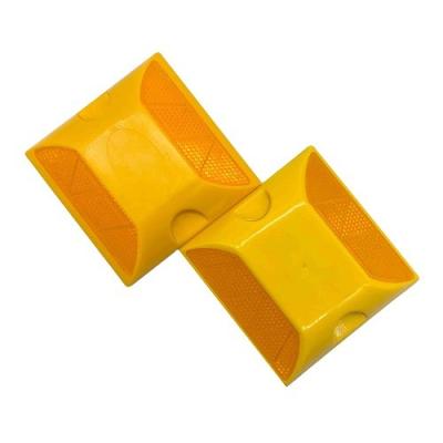 China ABS Plastic Highway Amber Studs Custom Reflectieve Amber Stud Te koop