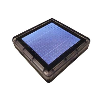 China 9 Led Outdoor Solar Led Deck Lights Waterproof Solar Brick Paver Lights for sale