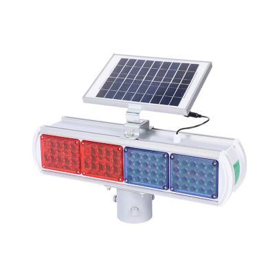 China Solar Traffic Signals Solar Warning Flashing Lights For Traffic Safety for sale