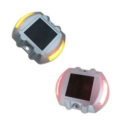 China IP68 Road Studs Light Horseshoe Aluminum Reflective LED Solar Road Stud for sale