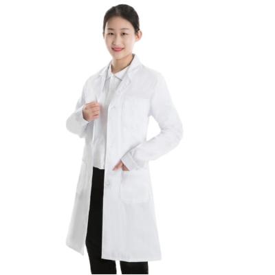 China Eco-Friendly Doctor Nurse Scrub Suit Uniforms White Coats For Doctors Short Sleeves Nurses Long Sleeves For Doctor for sale