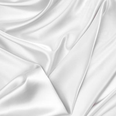 China Stripe 100% cotton material blended white and dyed liner percale 100/110inch 400T satin fabric for sale