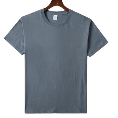 China Antistatic 100% Cotton White Or Plain Dyed Round Collar T-Shirt for sale