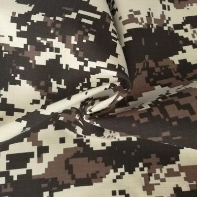 China Viable wholesale army digital khaki camouflage cotton polyester military uniform fabric for sale