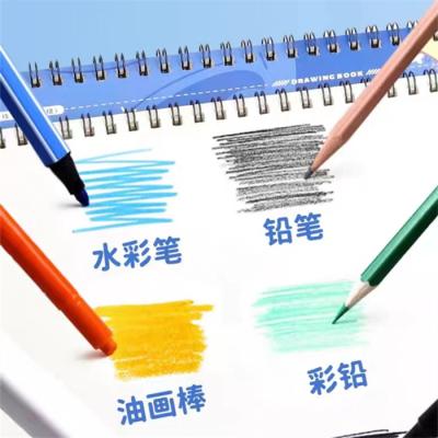 China Printed Double B5 Spiral Drawing Books Printing Paper For Children for sale