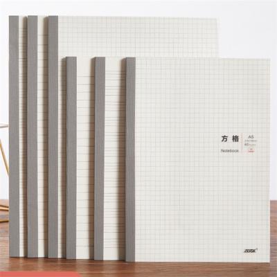 China Printed Soft Transparent PP Cover Waterproof Notebooks 60 Pages Subject Exercise Book for sale