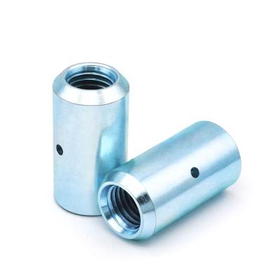 China Factory sale contemporary bushing metal bushings construction materials hardened steel rebar splicing coupler for fully 40cr and 45 thread bar for sale