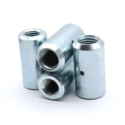 China Contemporary China manufacturer pressed sleeve coupler steel rebar steel threaded coupler for sale