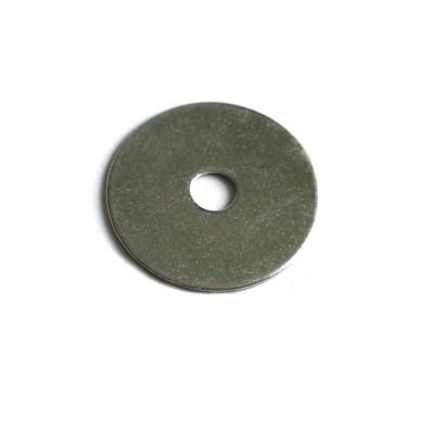 China Wedge Factory 4X25mm Galvanized Carbon Steel Spacer Gasket Stamping Flat Gasket Extra Thin Single Wedge Gasket In Stock for sale