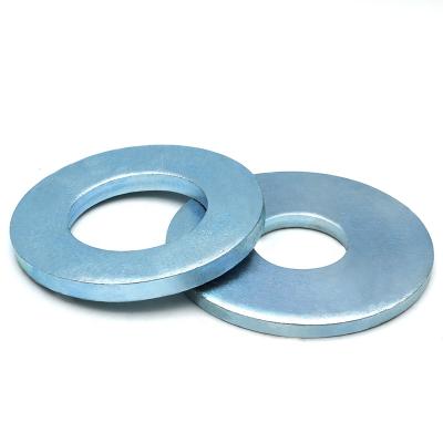 China Wedge galvanized flat washers China thin metal manufacturer din125 steel stamping gasket for heavy industry for sale