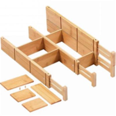 China Modern Customizable Bamboo Drawer Divider For Housewares for sale