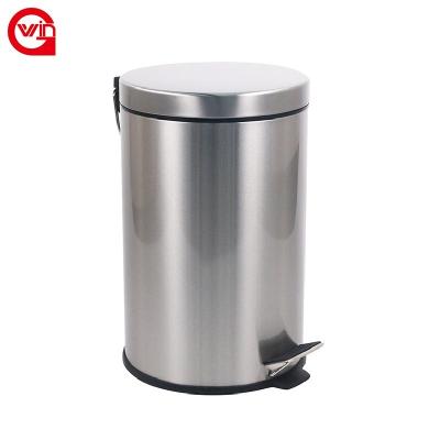 China Viable Made in China Recycling Trash Bin Recicle Foot Pedal Cute Office Fancy Waste Bin for sale