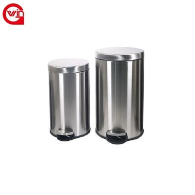 China Sustainable Indoor Stainless Steel Diaper Kitchen Waste Bins for sale