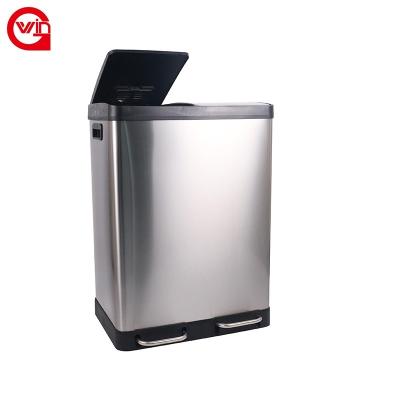 China Mini Counter Toilet Brush Plastic Biodigester Single Viable Human Waste Recycle Bin for sale