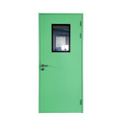 China Stainless Steel Modern Multiple Manual Swing Color Hospital Airtight Door For Ward Cleaning Room Offices for sale