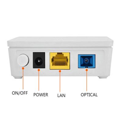 China FTTH FTTB FTTX Network Used Fiber Optic Equipment 1GE Modem GPON HG8010H SC APC GPON ONU ONT Echolife HG8010H for sale