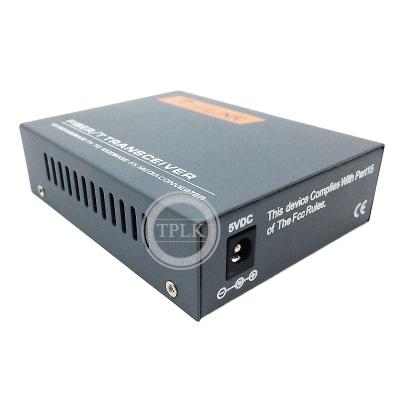 China FTTH FTTB FTTX Network 2021 Gigabit 1000Mbps HTB-GS-03-A SC Port 20KM Fiber Optic Media Converter for sale