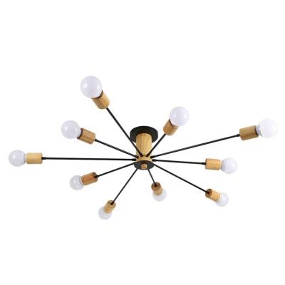 China Contemporary Custom Traditional Classic Retro Living Rooms Bedroom LED Ceiling Lamp Dining Room Light for sale