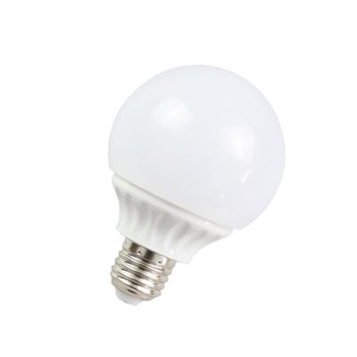 China E27 Globe Bulb G80/G95 LED Residential Bulb 7W9W Warmwhite Tricolor Wide Voltage 110-240V Milk White Wide Bulb for sale