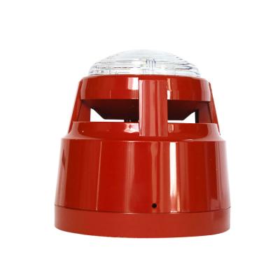 China SANJIANG Fire Alarm Beacon Accessible Sounder Strobe Siren Audio Visual Device A9091T for sale