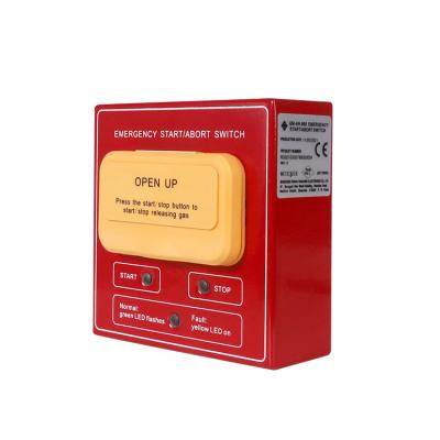 China safety protection emergency start and end button for GAS extinguishing system 0.05A/12VDC for sale