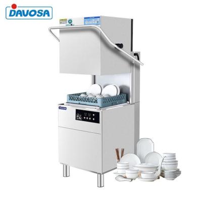 China Washing Extracting Drying Machine Commercial Dishwasher Lave Hood Type Dishwashing Equipment For Restaurant for sale